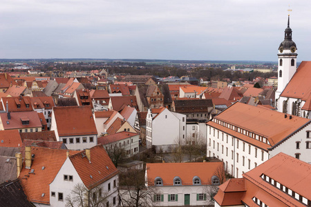 查看随 Torgau 老镇，萨克森