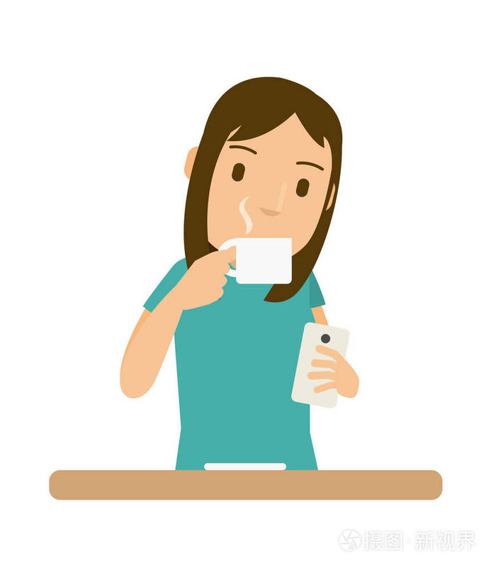 早上喝咖啡的人