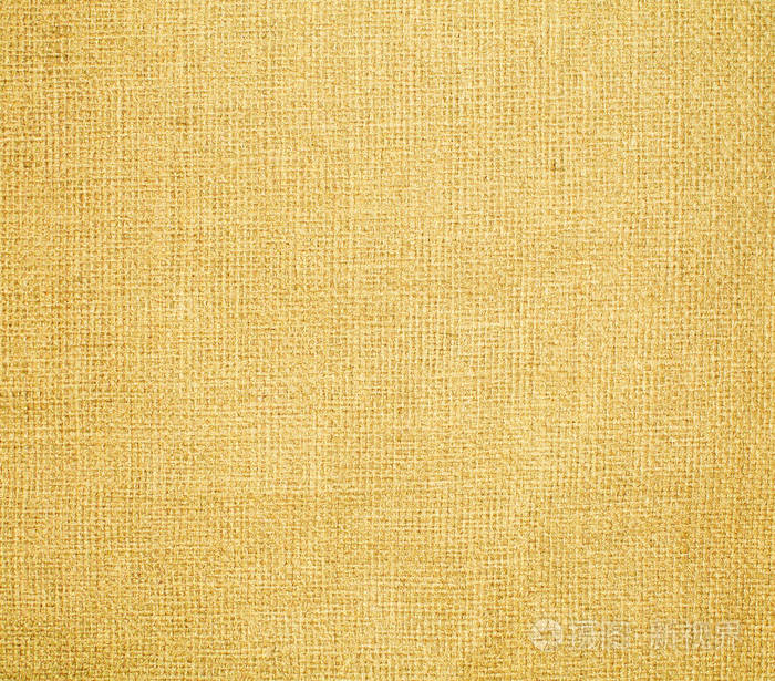 天然亚麻材料纺织帆布纹理背景
