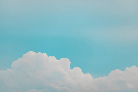 复制空间夏季蓝天白云抽象背景