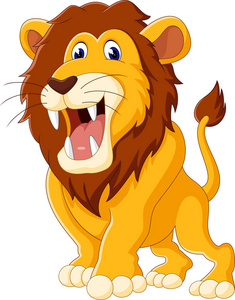 狮子漫画图片