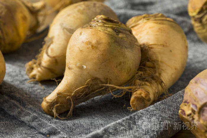 健康生有机棕大头菜根菜