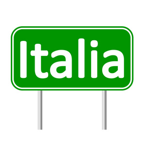 意大利路标