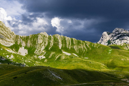 国家公园 durmitor, 山口, 黑山