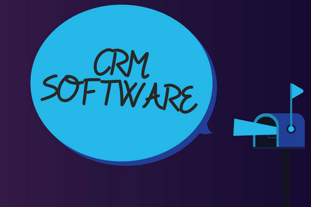 文字书写 Crm 软件。客户关系 analysisagement 用于与客户接洽的业务概念