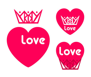 爱快乐的情人节卡片，字体类型