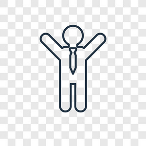 张开双臂矢量图标简单和现代平面符号为网站, 移动, 标志, 应用程照片