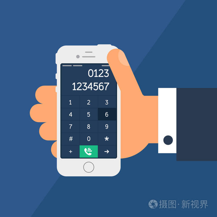 智能手机与拨号