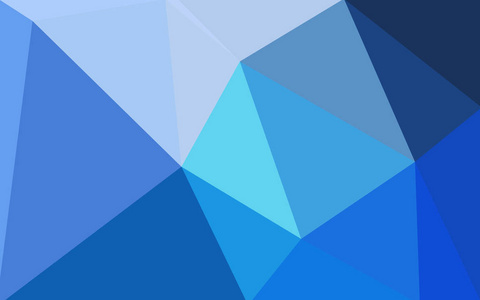 淡蓝科技背景淡蓝色矢量模式.三角形的模板.几何的样本.