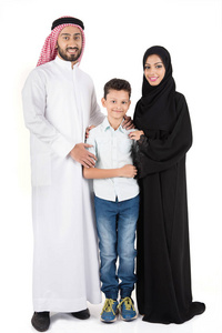 阿拉伯家庭幸福