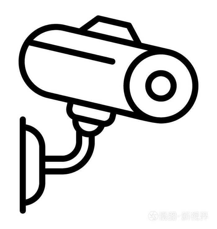用于安全目的的cctv摄像机
