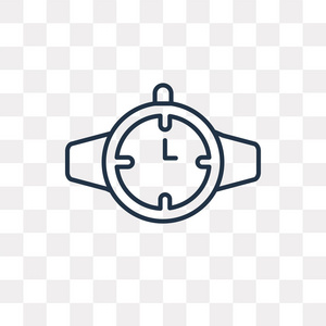 智能手表矢量图标简单和现代平面符号的网站移动标志应用程序ui.