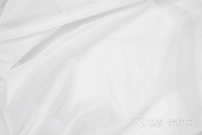 白色织物布背景纹理