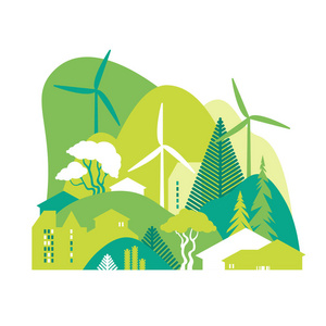 卡通保护环境图片-卡通保护环境素材-卡通保护环境插画-摄图新视界