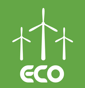 风力涡轮机生态绿色节约能源