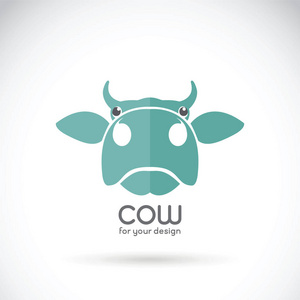 农村奶牛标志图片