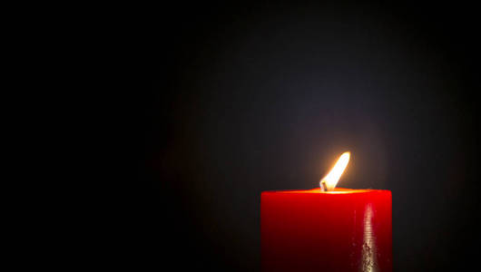 蜡烛红色美丽的背景黑色