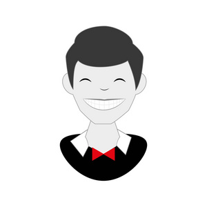 绅士头像漫画图片