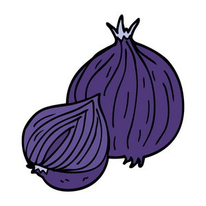 动画片涂鸦洋葱发芽照片