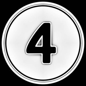 圆圈中的数字图片