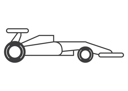 公式的赛车概念的赛车图片