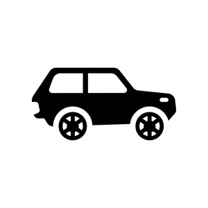 汽车图标。时尚汽车标志概念的白色背景从运输集合。适用于 web 应用移动应用和打印媒体