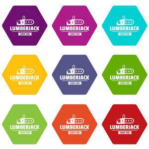 lumberjack 图标设置为9向量