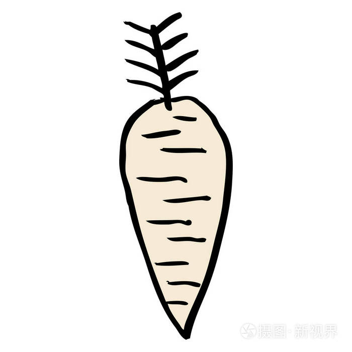 动画片涂鸦根菜