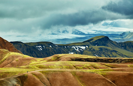 谷国家公园 Landmannalaugar，冰岛