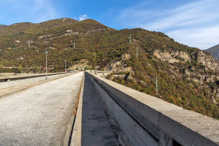 保加利亚普罗夫迪夫地区罗多普山瓦查 安东尼瓦诺夫齐 水库秋季瓢虫