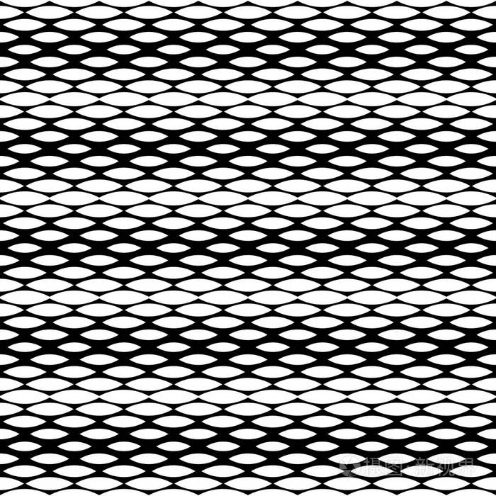 无缝模式的椭圆.几何背景.矢量图.良好的品质.好的设计