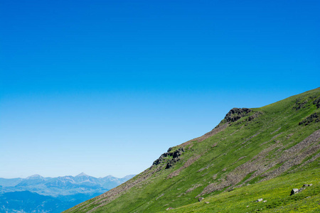 来自东北地区的 Artvin 高地山全景