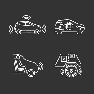 自主汽车粉笔图标设置.