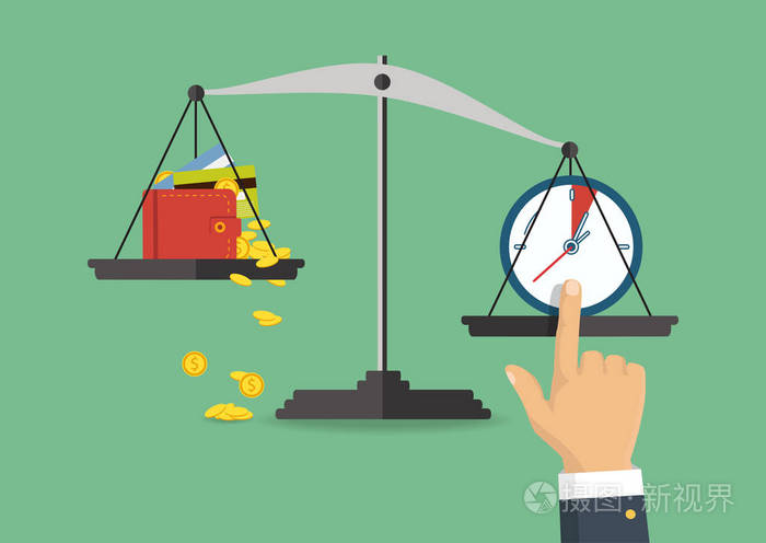 在规模上的金钱和时间平衡.业务