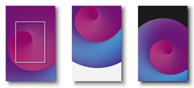五颜六色的背景与抽象的模式