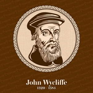 约翰威克里夫 13201384 是英国学术哲学家神学家圣经翻译改革者英国牧师和牛津大学神学院教授。基督徒图