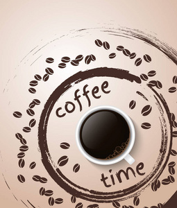 咖啡时间海报