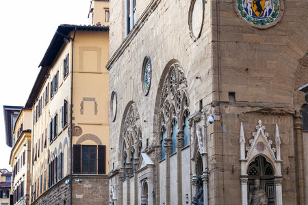 Orsanmichele 教堂街上的佛罗伦萨