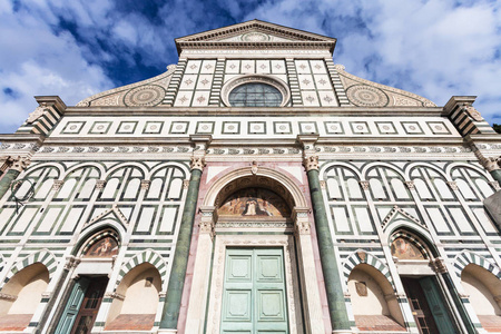 教会圣塔玛丽亚中篇小说佛罗伦萨的立面