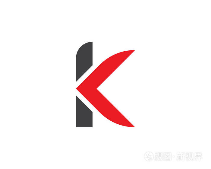 K字母设计创意图图片