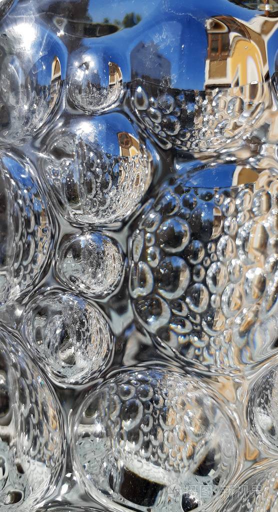 圆润的玻璃质感.背景