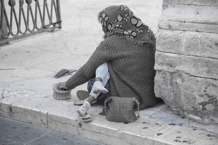 乞丐孩子一个孩子的乞丐照片