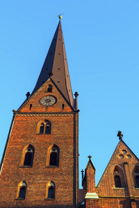 在汉堡的圣伯多禄教堂