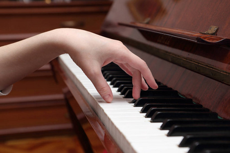 钢琴演奏的图片