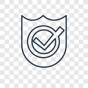 屏蔽矢量图标简单而现代的平面符号为网站,手机,徽标,应用程序,ui.