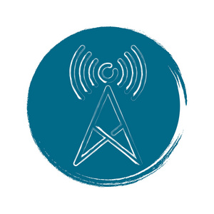 无线信号塔标志图标图片