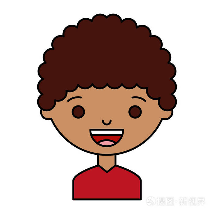 小男孩字符图标