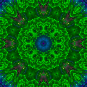 抽象数字万花筒背景, 美丽的设计照片