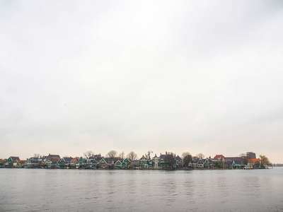 zaanse schans, 荷兰阿姆斯特丹附近的荷兰赞丹镇附近的社区