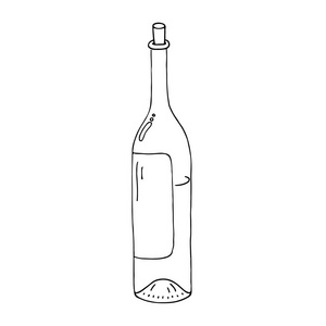 葡萄酒瓶。概述